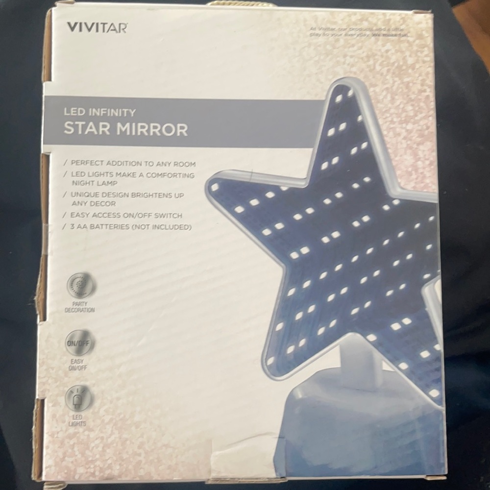 LED infinity star mirror